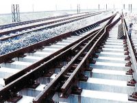 75KG、m钢轨12号可动心轨重载道岔